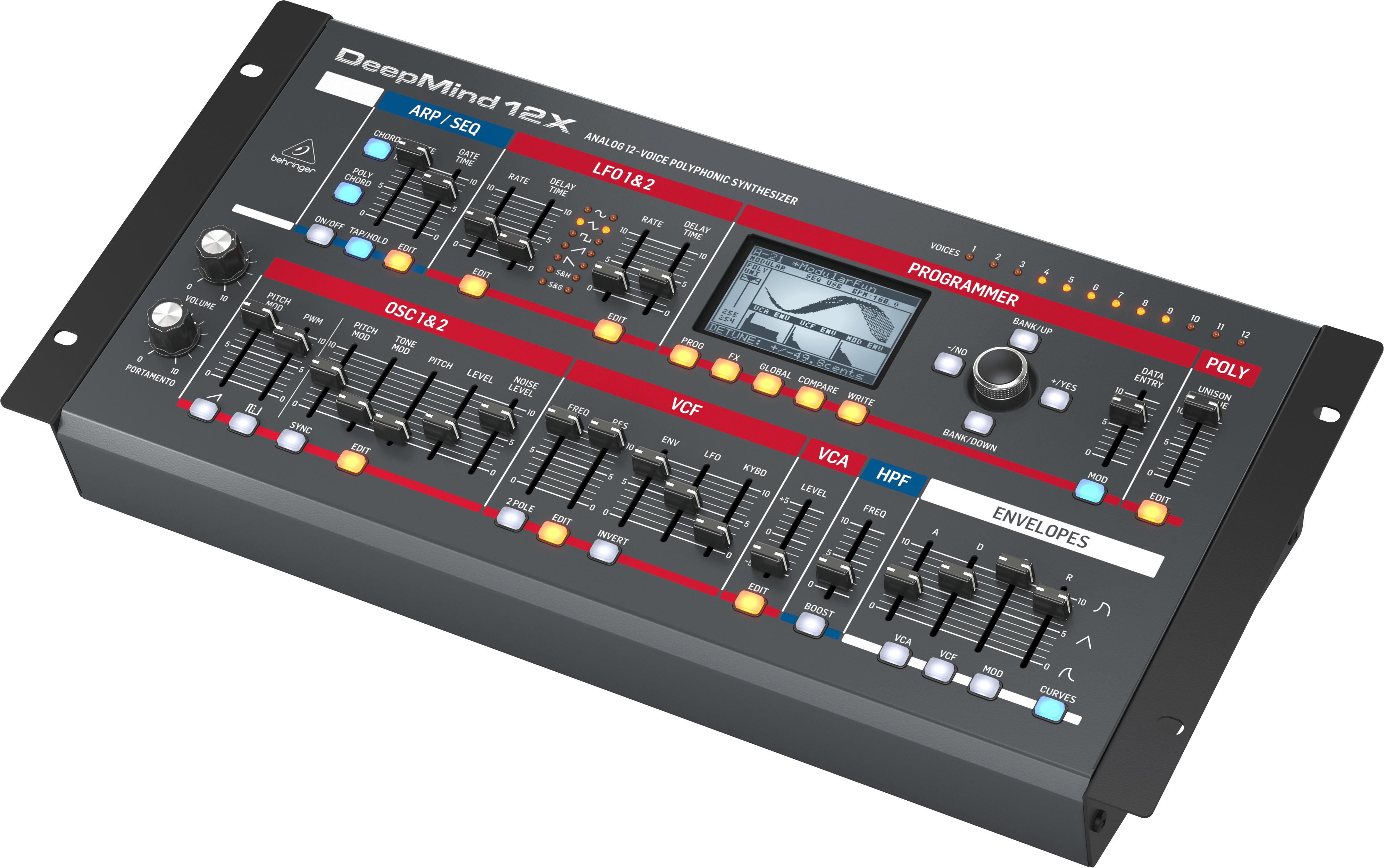 Behringer DEEPMIND 12XD Desktop Synthesiser - Andertons Music Co